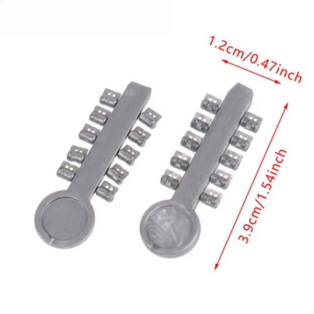 20Pcs/Pack Dental Orthodontic Rotary Pads Rotation Elastics Rubber Bands Torque Wedges Flexibility Ligature Ties Tools