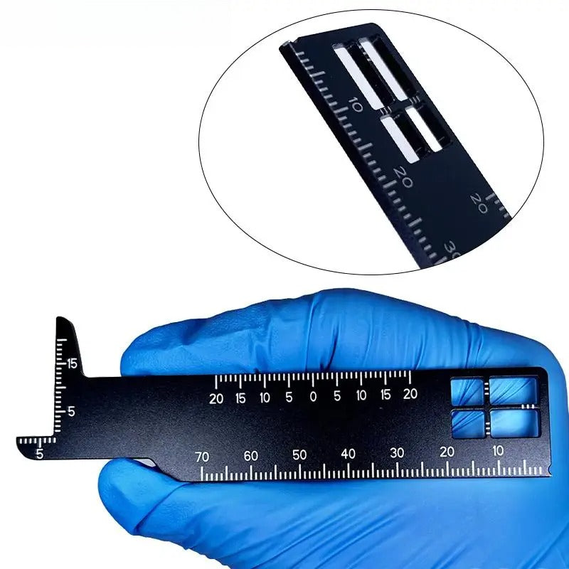 Dental Precision Measuring Ruler Medical Tool For Photography And Dentistry
