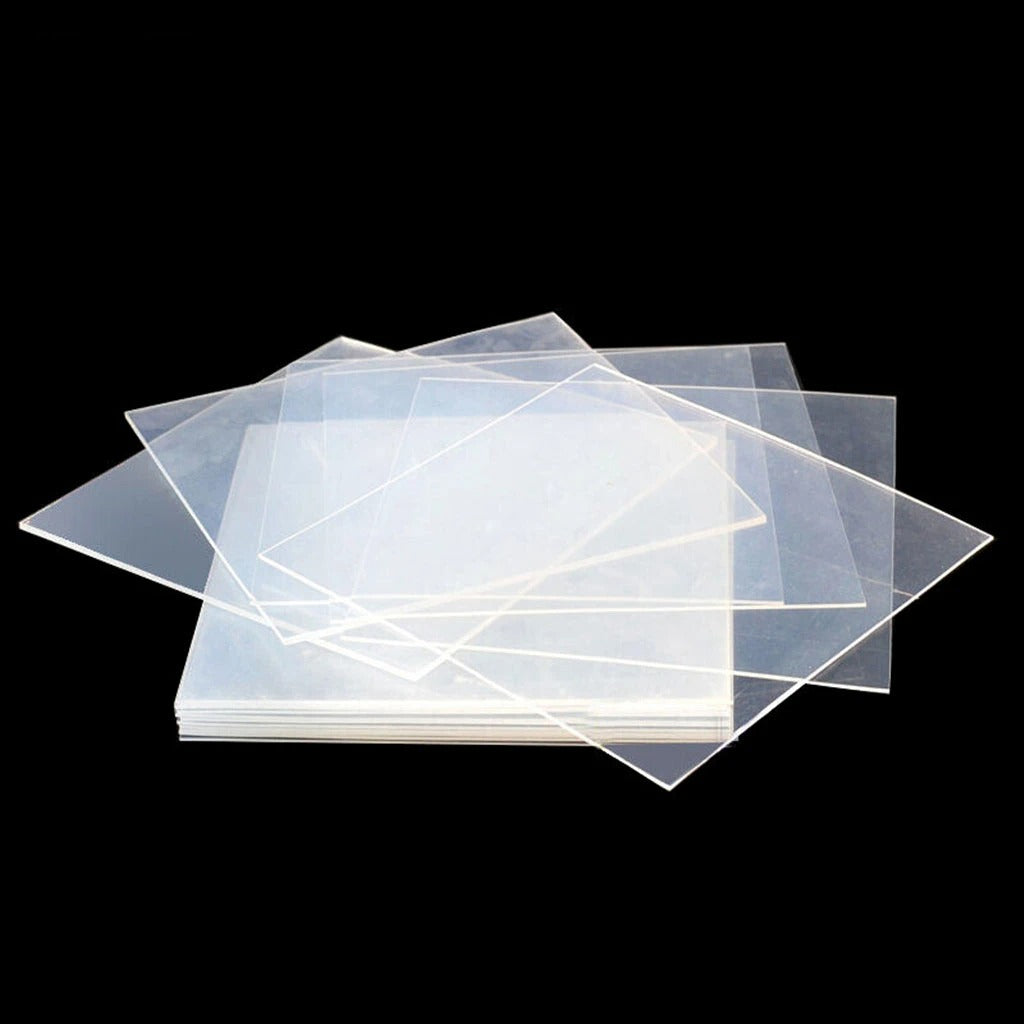 Dental Vacuum Forming Sheets Lab Splint Thermoforming Materials Hard Soft Orthodontic Retainer Slice Square 0.6/0.8/1.0/1.5mm
