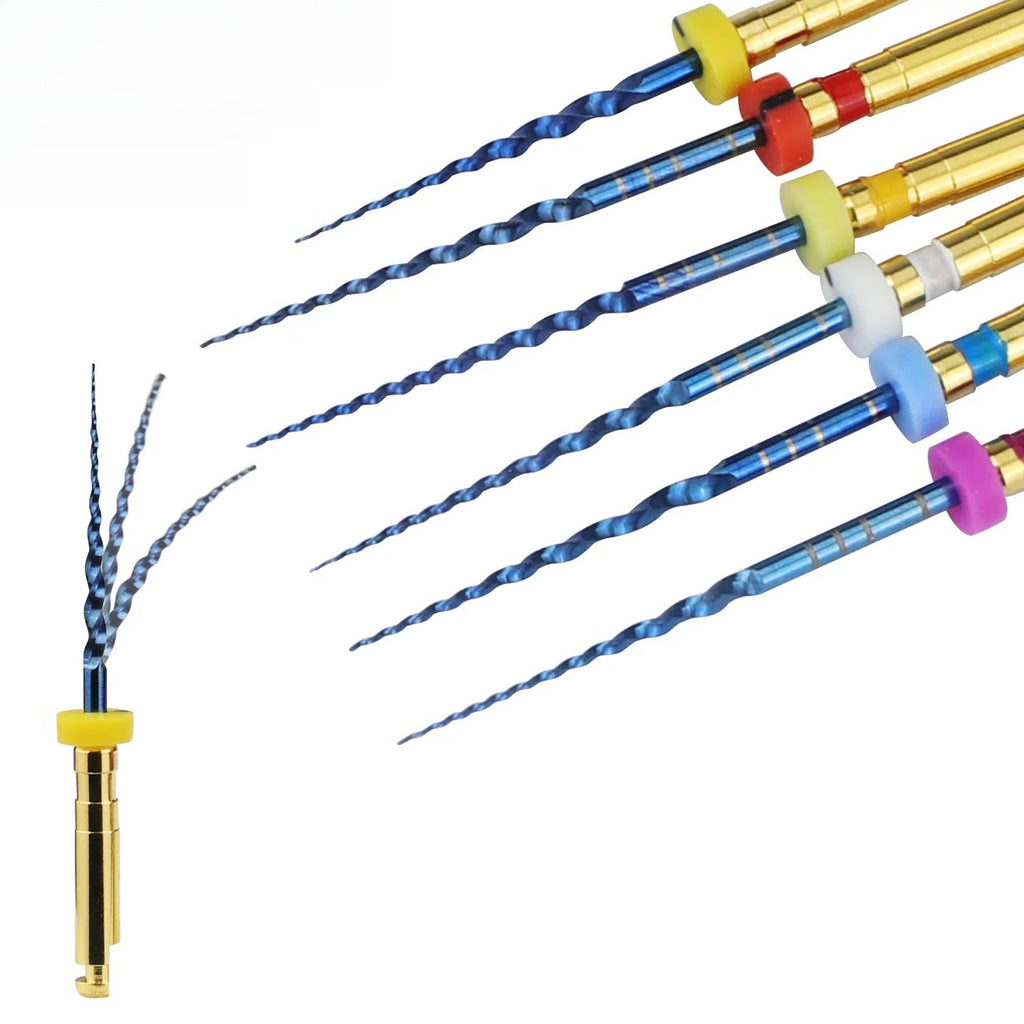 Dental SX-F3 Blue Files Nitinol Rotary Universal Engine Endodontic Anti-Fatigue Constant Needle Dentistry Root Canal Material