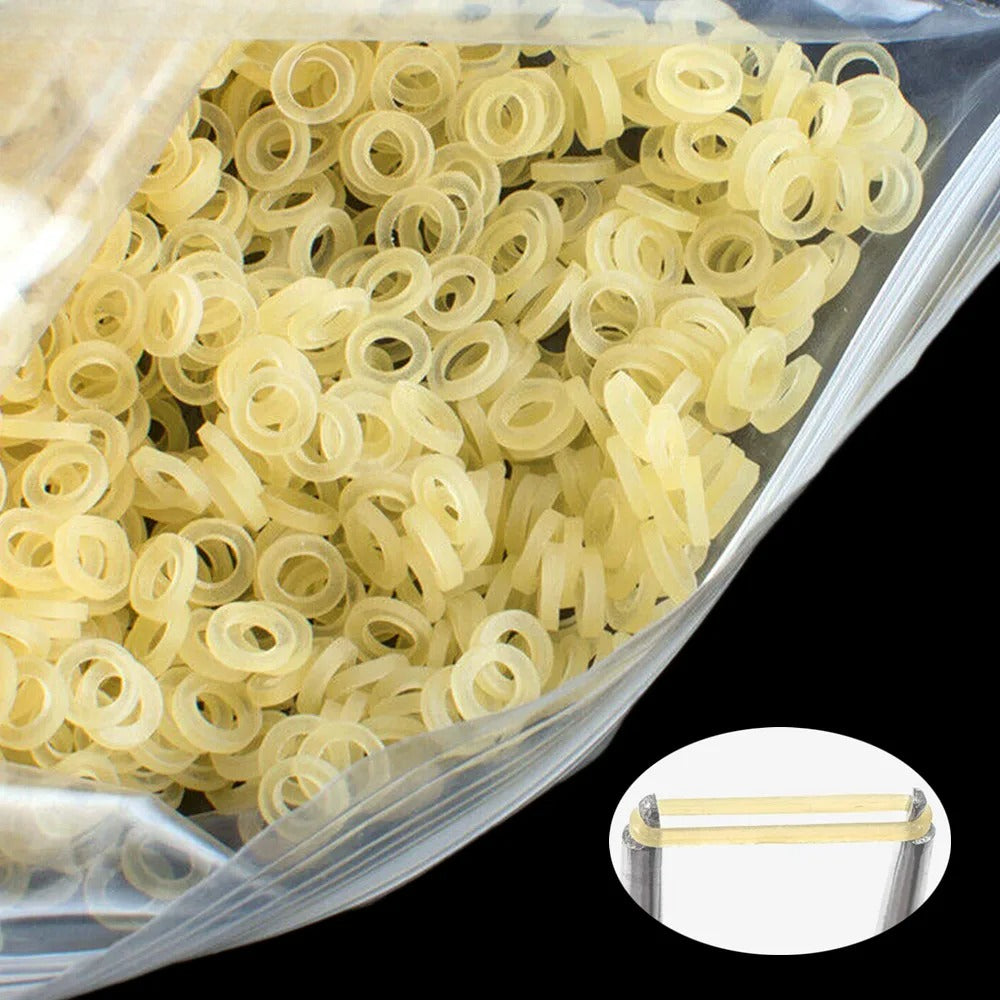 5000PCS Dental Orthodontic Elastic Rubber Bands Latex Teeth Braces Ortho Tool Dentist Ligature Ring 2.5 3.5 4.5 5 6.5OZ Force