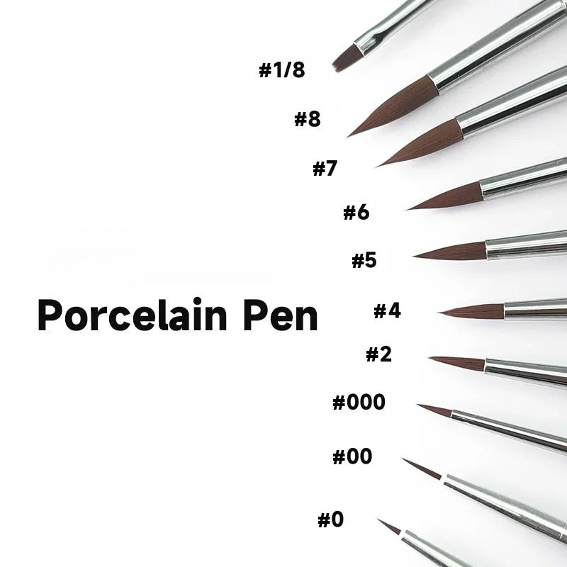 Dental Lab Porcelain Brush Pen for Dental Teeth Tools Dentist Shaping Plastic Glaze Interdental Brush Pen Ceramic Brush Pen