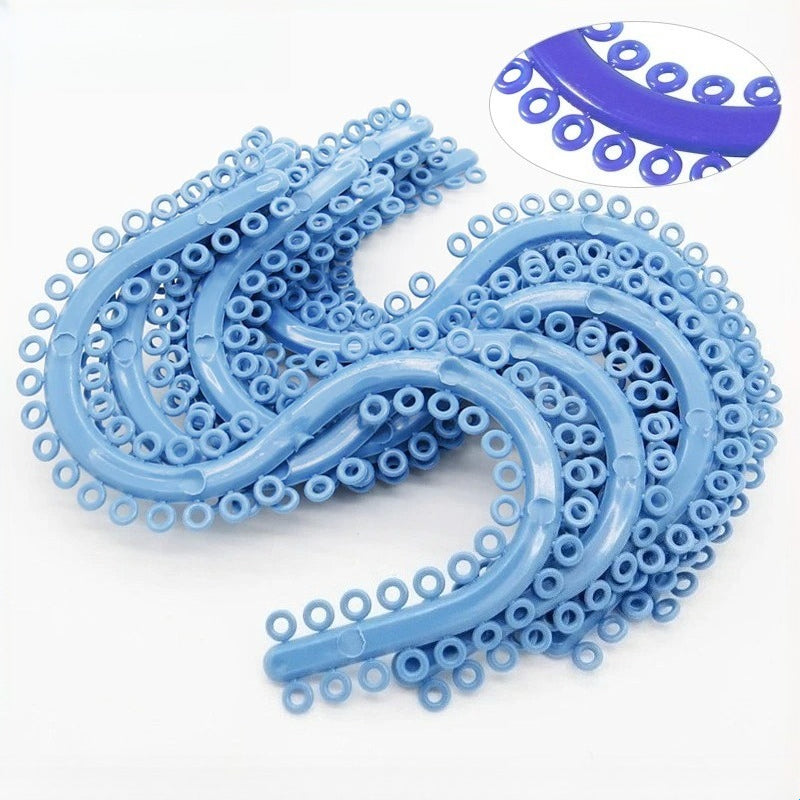 700Pcs/bag Dental Orthodontic Separators Elastics Separating Leagues S Style Rubber Bands For Brace Dentistry Accessories