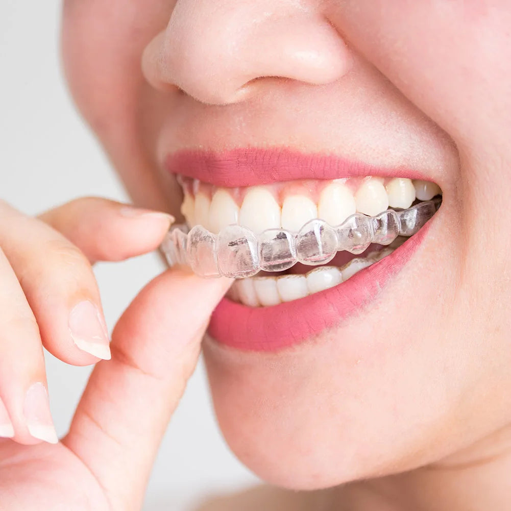 4-8PCS Anti Snoring Bruxism Sleeping Mouth Guard Tray Stop Teeth Grinding Sleep Aid Night Guard Gum Shield Mouth Health Care