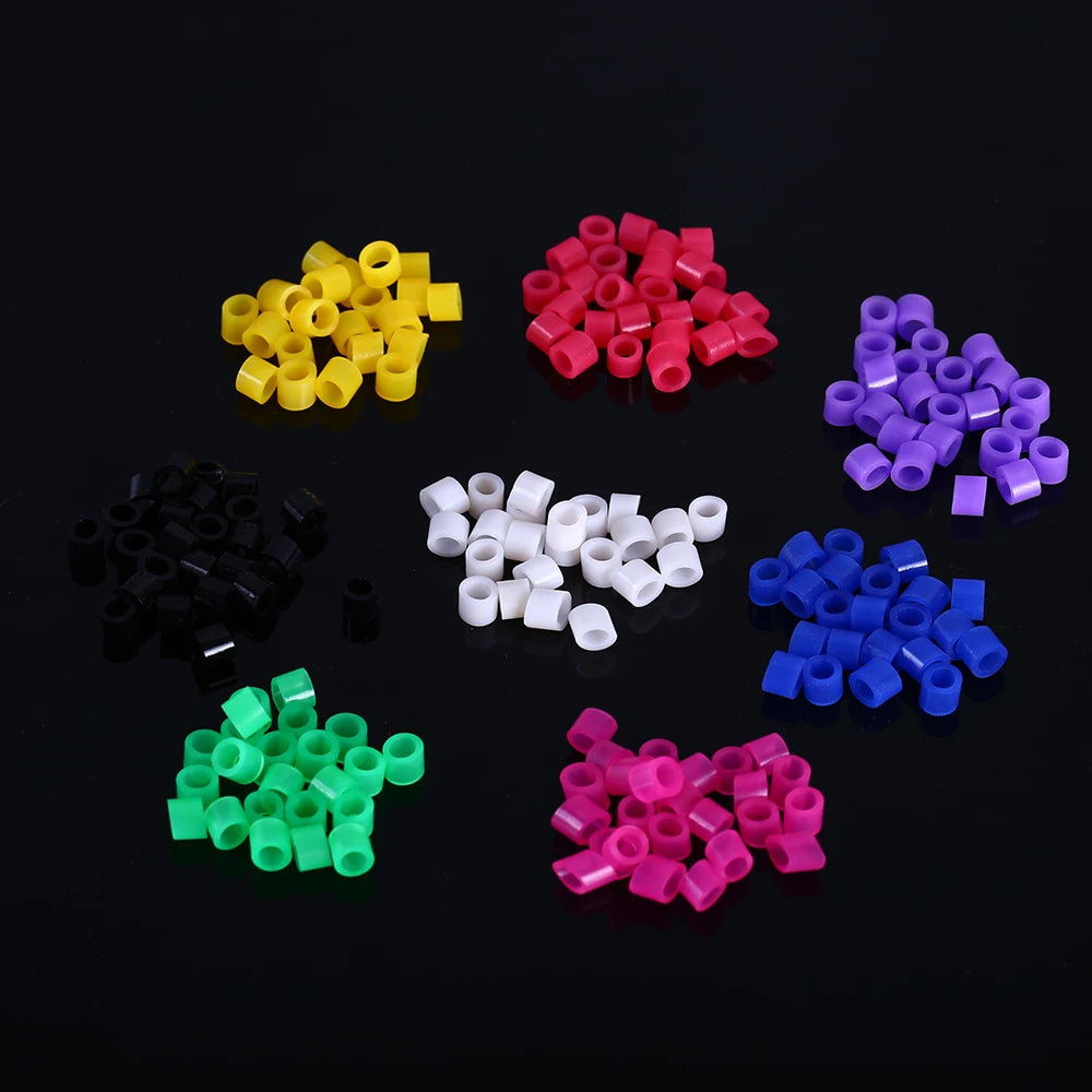 160Pcs Dental Code Rings Recognition Circle Colorful Ring Silicone Fit All Hand Instrument Marker Distinction Circle