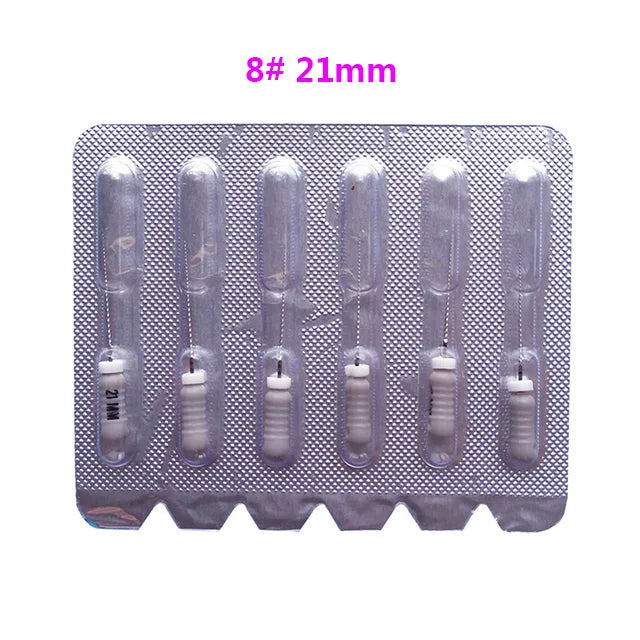 Dental C+ files Endodontic C-pilot files Stainless Steel C Files 6-10# 6pcs/pack Root Canal Files 25mm For Endodontic Dentistry