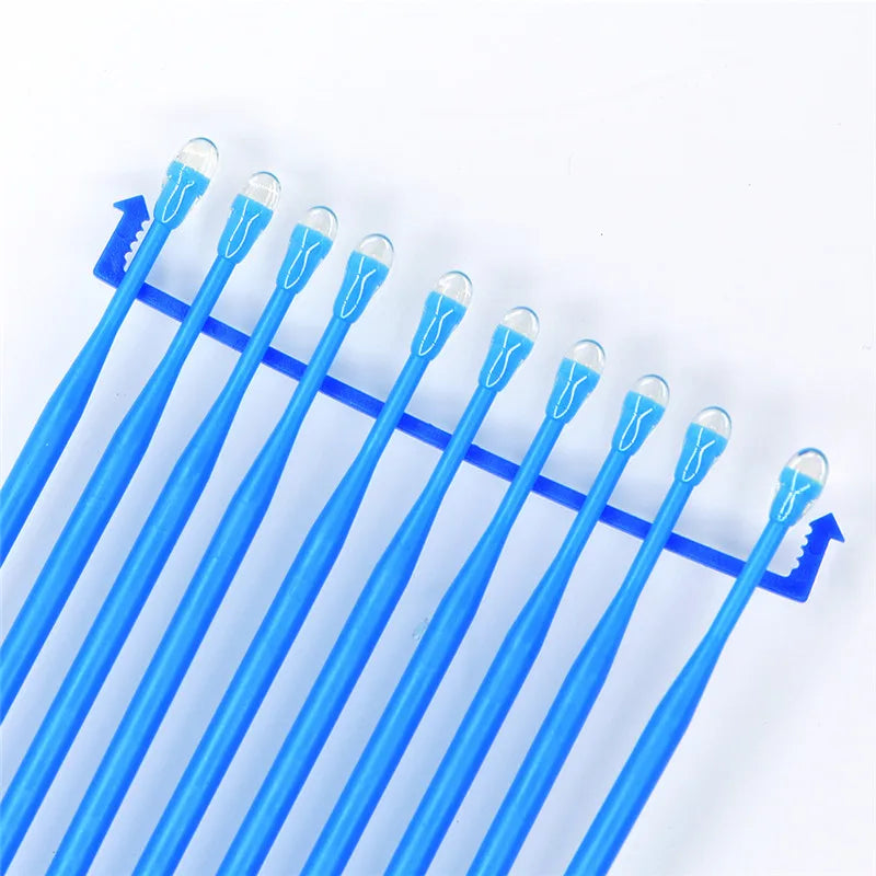 20 Pcs Dental Applicator Sticks Adhesive Tip for Tooth Crown Porcelain Veneer