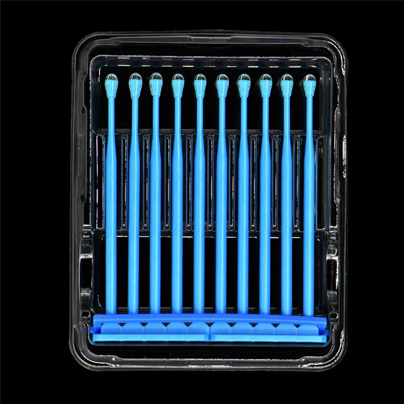 20 Pcs Dental Applicator Sticks Adhesive Tip for Tooth Crown Porcelain Veneer