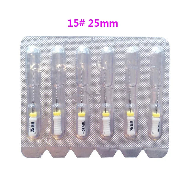 Dental C+ files Endodontic C-pilot files Stainless Steel C Files 6-10# 6pcs/pack Root Canal Files 25mm For Endodontic Dentistry
