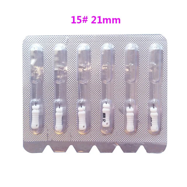 Dental C+ files Endodontic C-pilot files Stainless Steel C Files 6-10# 6pcs/pack Root Canal Files 25mm For Endodontic Dentistry