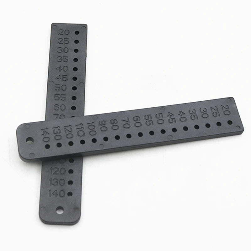 1pcs Dental Endo Ruler Gauge for Gutta Percha Point Dental Calibrating Ruler Endo Root Canal Measuring Ruler Scale Dentist Tools