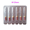 Dental C+ files Endodontic C-pilot files Stainless Steel C Files 6-10# 6pcs/pack Root Canal Files 25mm For Endodontic Dentistry