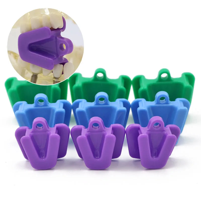 3pcs Mouth Prop Bite Rubber Opener Retractor Dentist Materials Intraoral Supporting Device Dental Oral Hygiene Care Tool