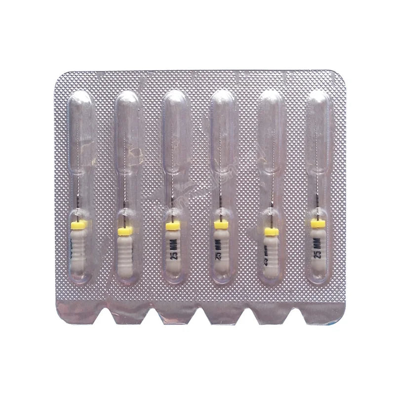 Dental C+ files Endodontic C-pilot files Stainless Steel C Files 6-10# 6pcs/pack Root Canal Files 25mm For Endodontic Dentistry