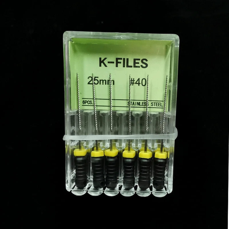Dental Tools Root Cannal Endo K File 21mm 25mm 31mm Stainless Steel Endodontic Instruments Dentist Dentistry Odontologia