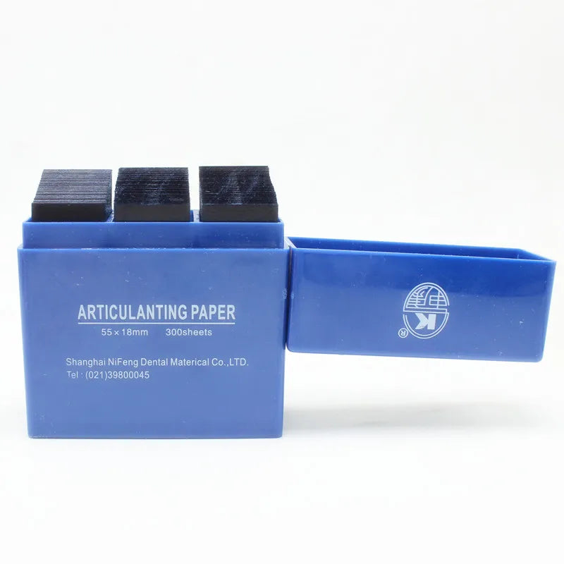 300 Sheet Dental Articulating Paper Strips Occlusive Paper Dental Lab Products Tool Oral Teeth Care Whitening Material 55*18mm