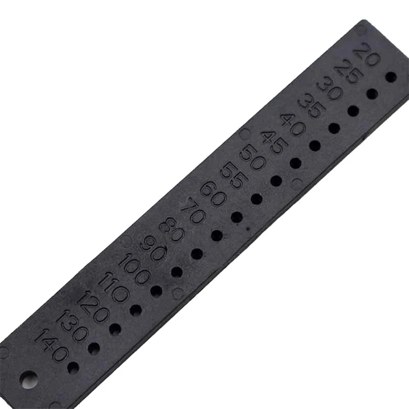 1pcs Dental Endo Ruler Gauge for Gutta Percha Point Dental Calibrating Ruler Endo Root Canal Measuring Ruler Scale Dentist Tools