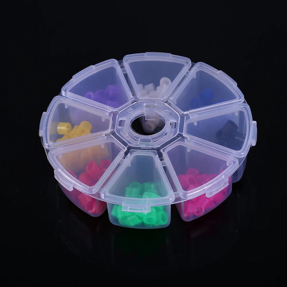 160Pcs Dental Code Rings Recognition Circle Colorful Ring Silicone Fit All Hand Instrument Marker Distinction Circle
