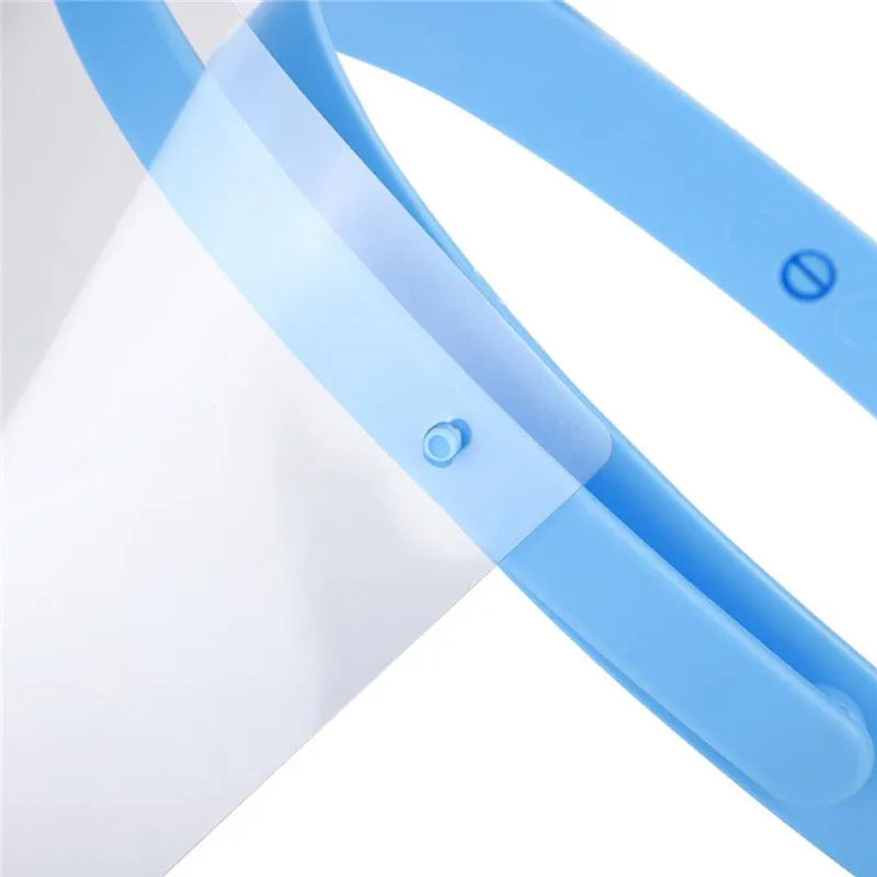 Dental Protective Face Dental Face Shield with 10pcs Detachable Face Shield Anti-Fog Dustproof Replacement Covers Dentist Tools