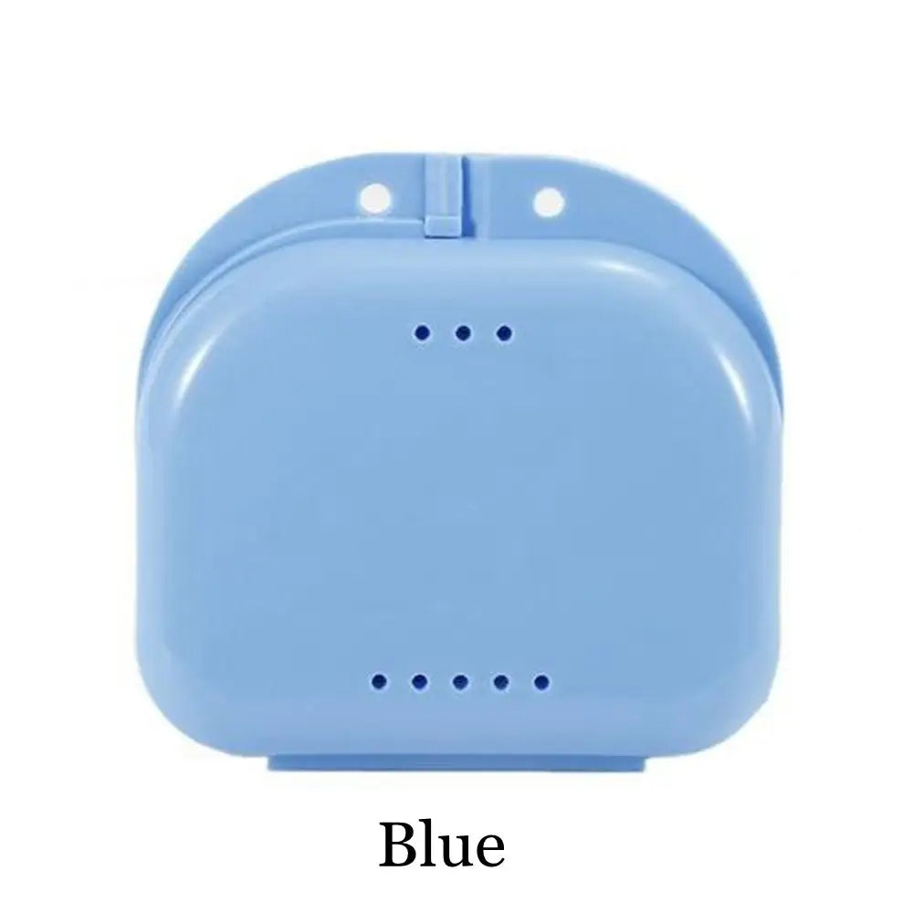 1Pcs Dental Retainer Orthodontic Mouth Guard Denture Storage Case Box Plastic Oral Hygiene Supplies Organizer Accessories