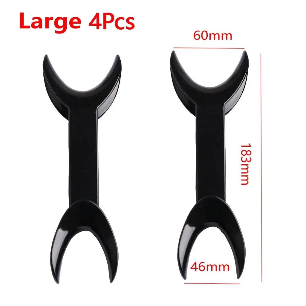 4Pcs Dental Intraoral Lip Cheek Retractor Double Head Lip Retractor Dental Orthodontic Mouth Opener Dentist Instrument Tools