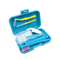 Oral Portable Toothbrush Orthodontic Set with Interdental Brush Toothbrush Teeth Cleaning Kits For Braces Gum Irritation Case