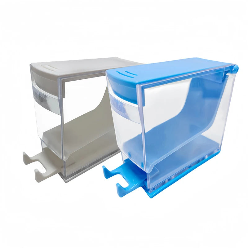 Dental Cotton Roll Dispenser Holder Press Type Box Holder Dental Swab Storage Box Dentistry Organizer Accessories Lab Supplies