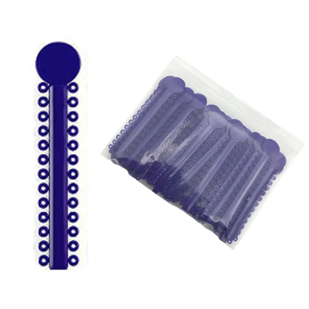 40Sticks=1040PCS Dental Orthodontic Elastic Ligature Ties Bands Ring for teeth Braces Dentist Ligating Gun Placer Tool Ortho