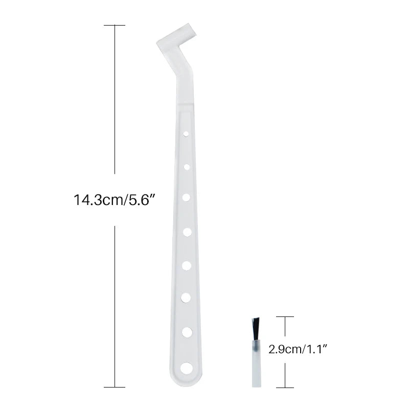 100Pcs/Pack Dental Composite Brushes Tips Replaceable Applicators Handles Sticks With Handle Dentist Lab Medicine Wipping Tools
