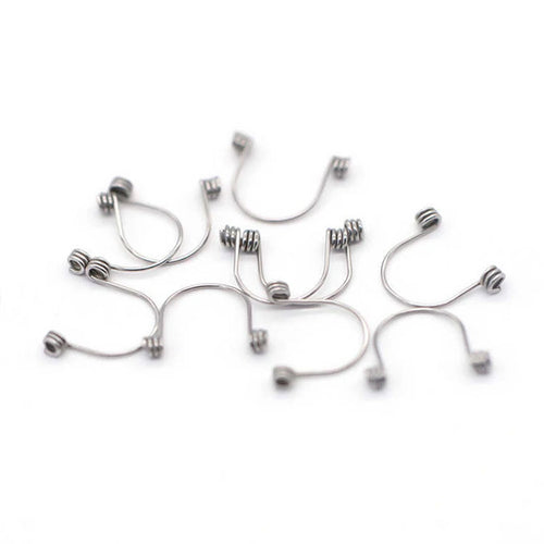 10Pcs/Pack Dental Torque Springs Orthodontic Anterior Teeth Torque Springs Rectangular Big/Small/Middle Stainless Steel Spring