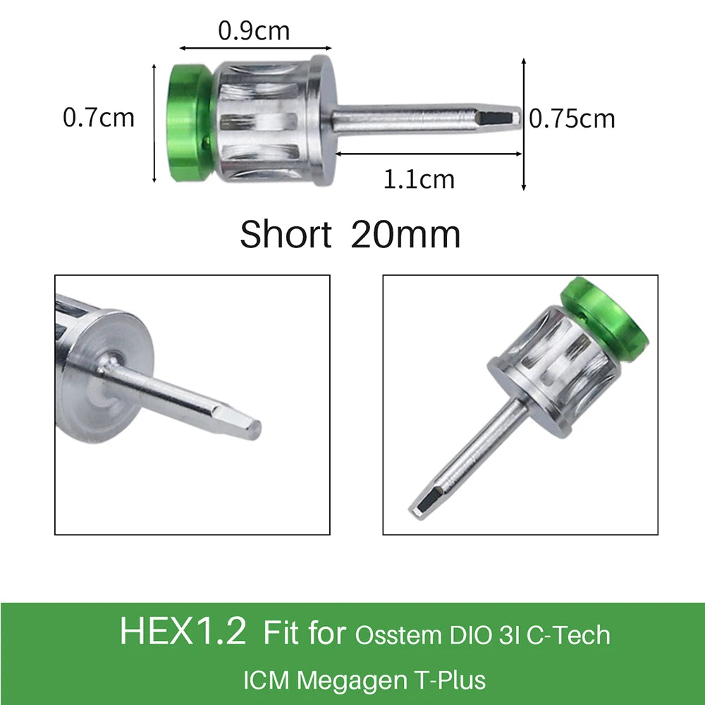 Dental Implant Restoration Tool Kit Dental Tool Box Dental Universal Implant Torque Screwdrivers Wrench 10-70NCM Dentist Tools