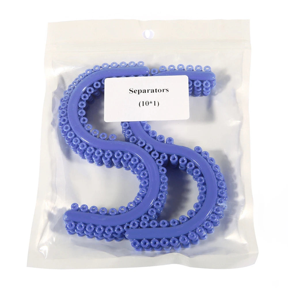 700Pcs/bag Dental Orthodontic Separators Elastics Separating Leagues S Style Rubber Bands For Brace Dentistry Accessories