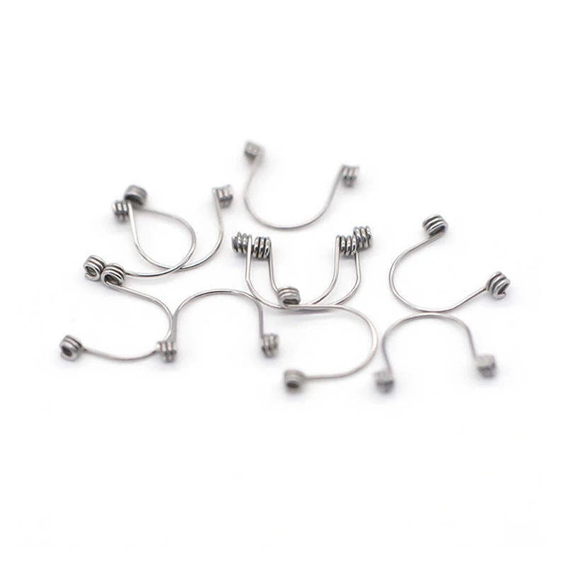 10Pcs/Pack Dental Torque Springs Orthodontic Anterior Teeth Torque Springs Rectangular Big/Small/Middle Stainless Steel Spring