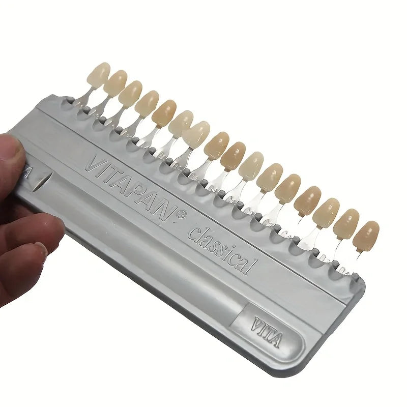 Dental Equipment Teeth Whiting Porcelain VITA Pan Classical 16 Colors Guide Vita Tooth Model Colorimetric Plate Model