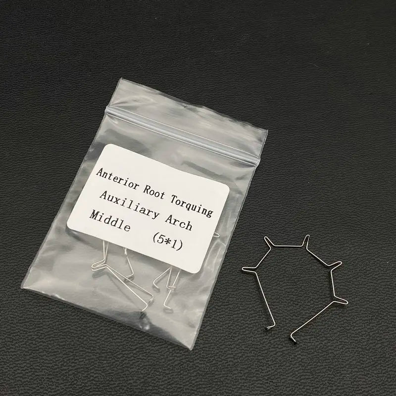 5pcs/pack Dental Anterior Root Torquing Auxiliary Arch Small Middle Large Orthodontic Accessories Dental Supplier