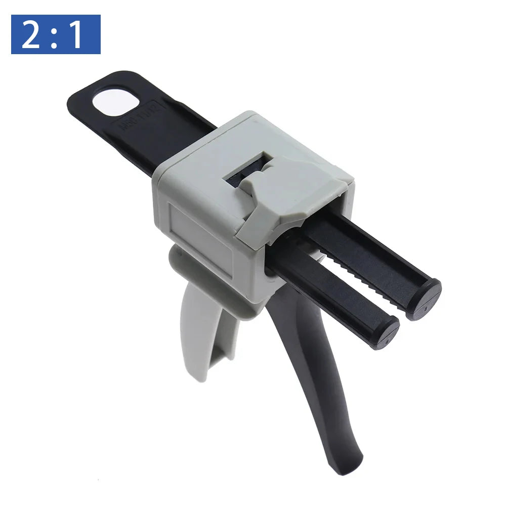 Manual glue gun Dispensing Gun AB Epoxy Sealant Glue Gun1:1 2:1 10:1 Applicator Glue Adhensive Squeeze Mixed Manual Caulking Gun