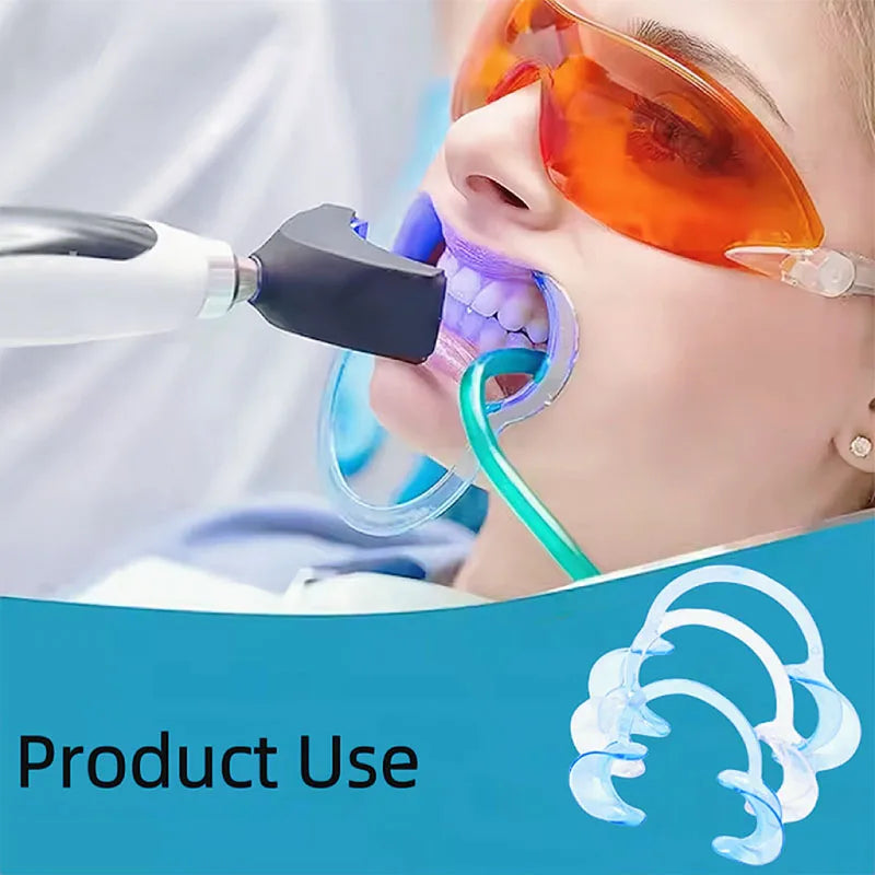 10pcs Dental Cheek Retractor C Shape Lip Mouth Opener Intraoral Dentist Orthodontic Tool For Oral Tooth Whitening Mouth Expander