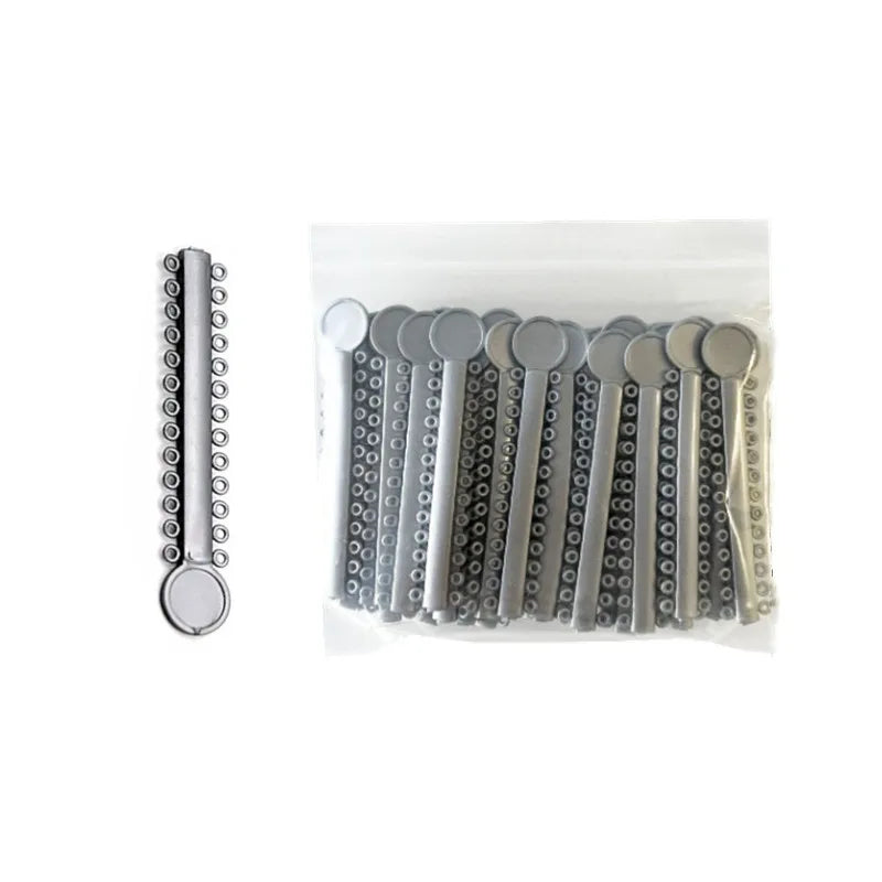 40Sticks=1040PCS Dental Orthodontic Elastic Ligature Ties Bands Ring for teeth Braces Dentist Ligating Gun Placer Tool Ortho