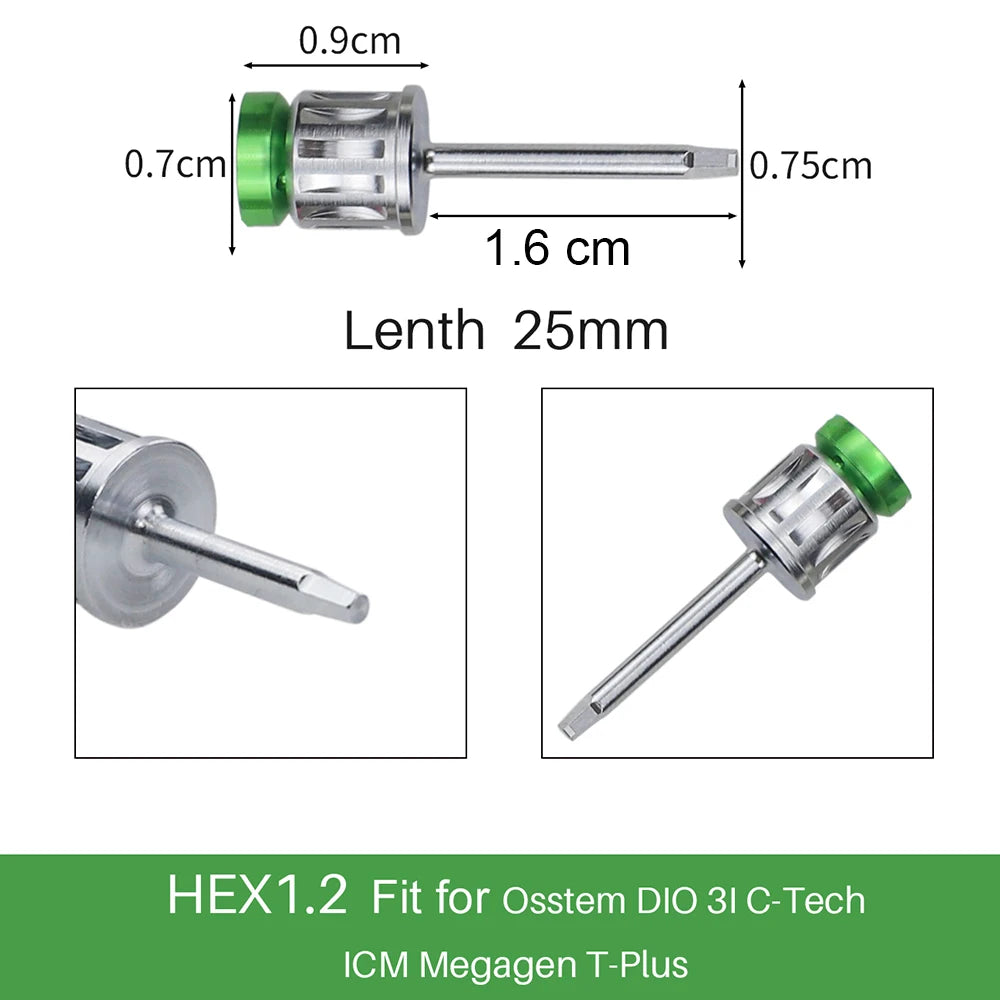 Dental Implant Restoration Tool Kit Dental Tool Box Dental Universal Implant Torque Screwdrivers Wrench 10-70NCM Dentist Tools