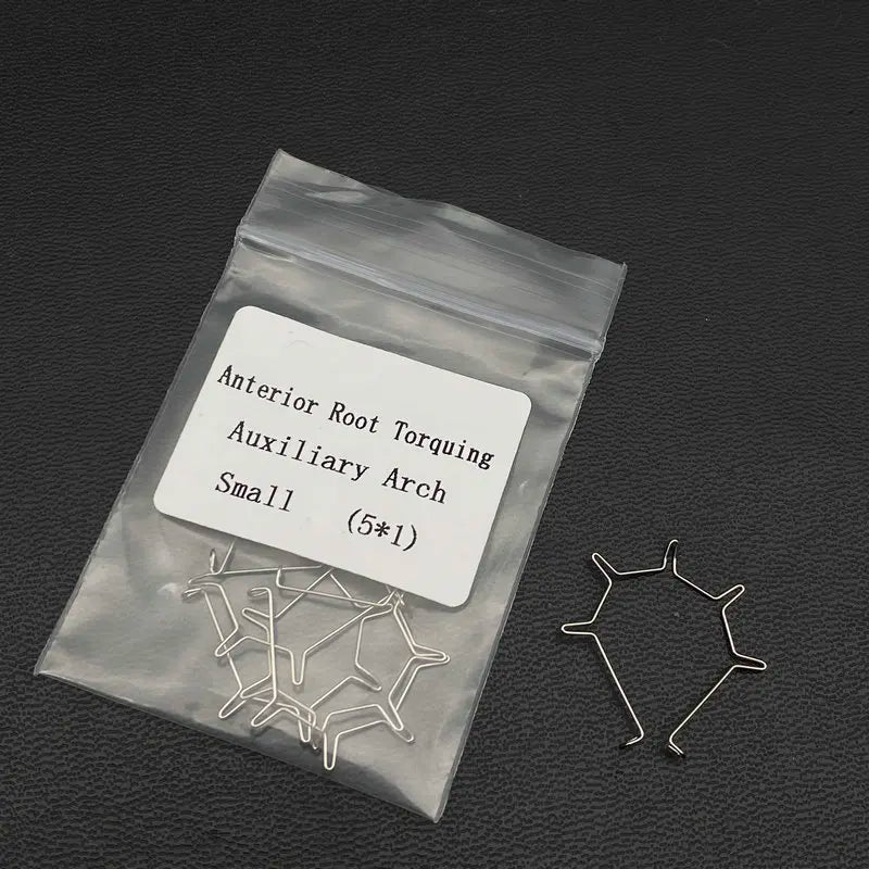 5pcs/pack Dental Anterior Root Torquing Auxiliary Arch Small Middle Large Orthodontic Accessories Dental Supplier