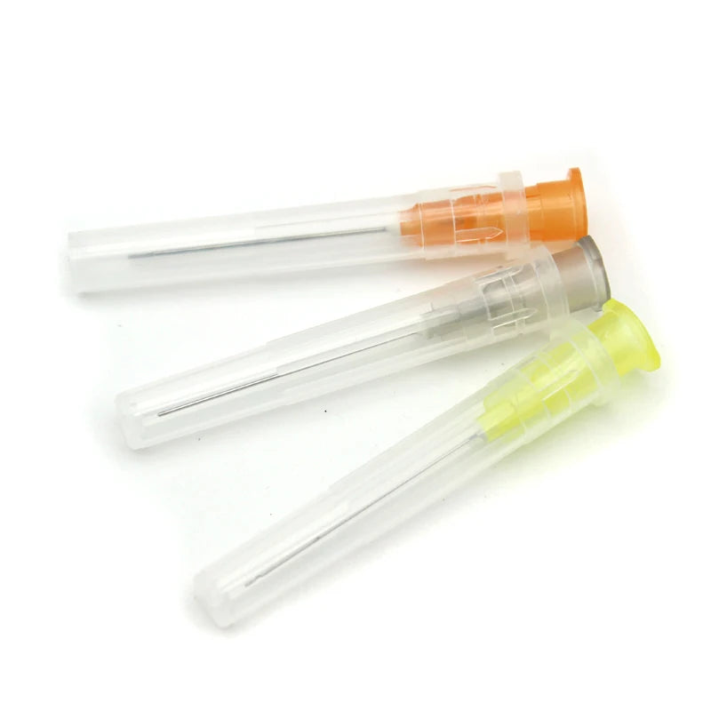 100Pcs Dental Endo Irrigation Needle Tip 25G/27G/30GA 30G Endo Syringe Root Canal Washing Needle Tip Dentistry Materials