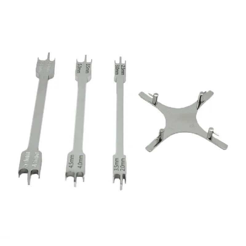 Dental Orthodontic Bracket Positioner Adjustable Double Ended Locator High Precision Placement Dentist Ortho Instrument Tools