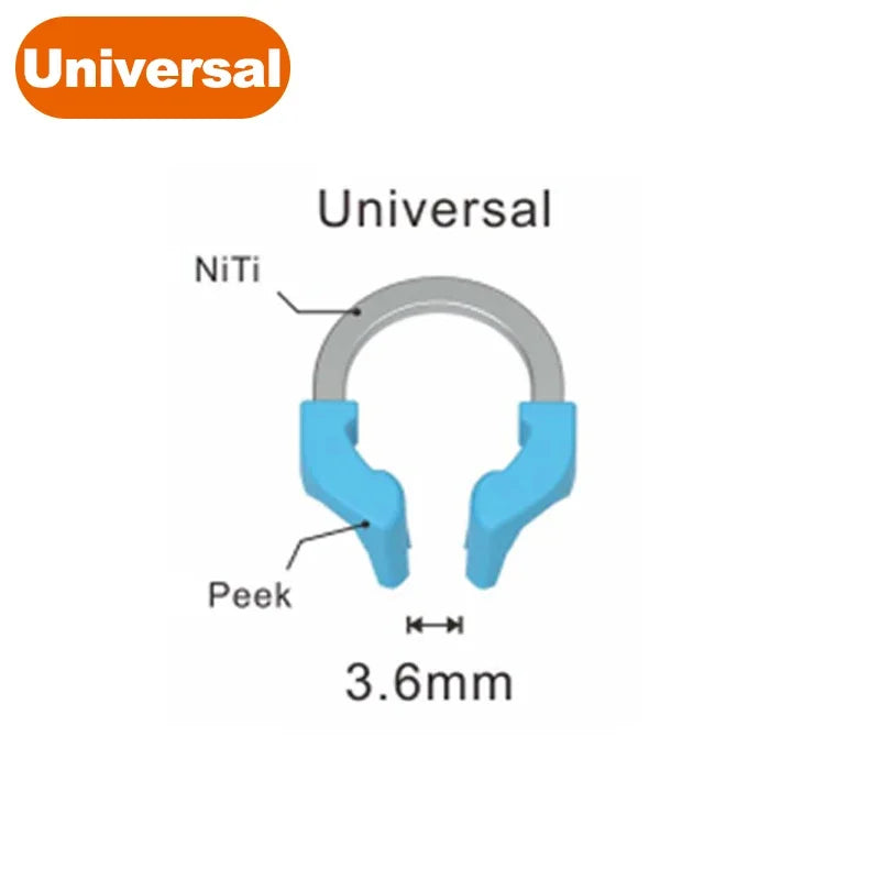 Dental Matrix Bands NITI Metal Matrices Clamp Ring Sectional Contoured Matrix System Clamping Dentist Tools Dentistry Material
