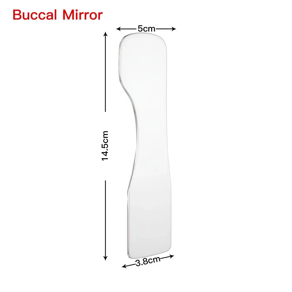 Dental Oral Photography Mirrors Defog Intraoral Fog Free Orthodontic Double Sided Mouth Mirror With Light And Defogger Reflecter