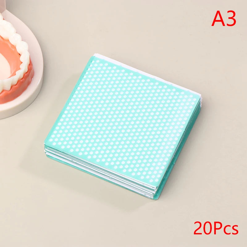 10/30pcs/Box Dental Lab Wax Mesh Square Grid Round Hole Shape Wax Sheet Dental Material For Cast Metal Partial Design
