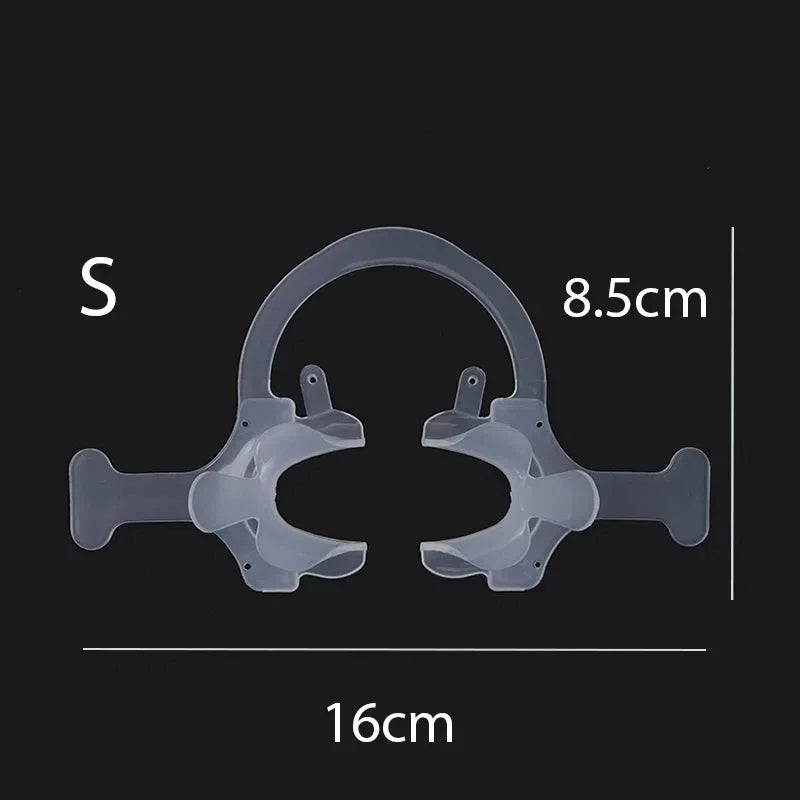 1pc Orthodontic Retractor Dental Photography Retractor Mouth Opener S/M/L Sizes Plastic C -Type Shape Dentistry Treatment Tools