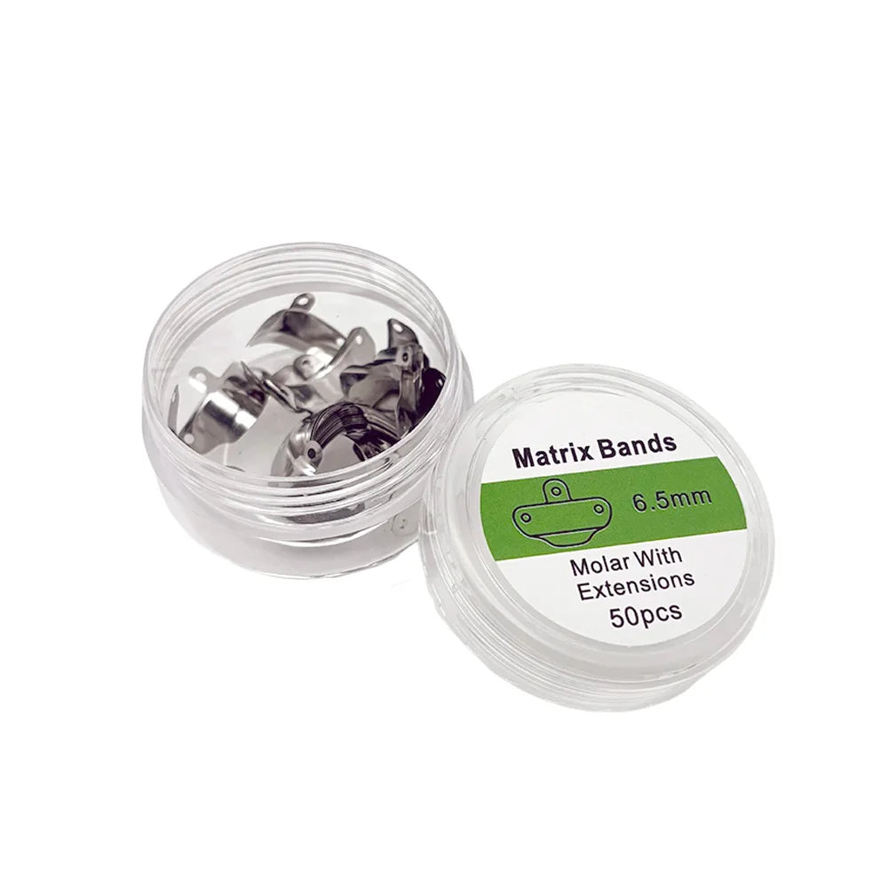 Dental Matrix Bands NITI Metal Matrices Clamp Ring Sectional Contoured Matrix System Clamping Dentist Tools Dentistry Material