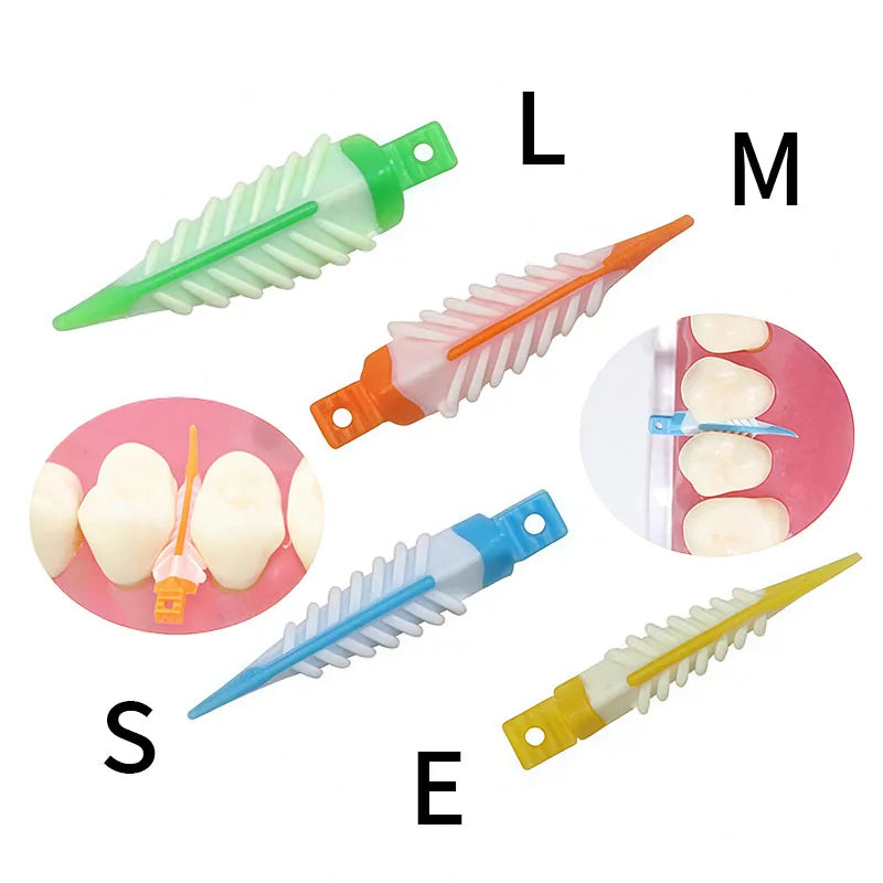 Silicone Dental Interdental Wedges Sealing Composite Adaptive Wedge Material For Tooth Restoration And Filling