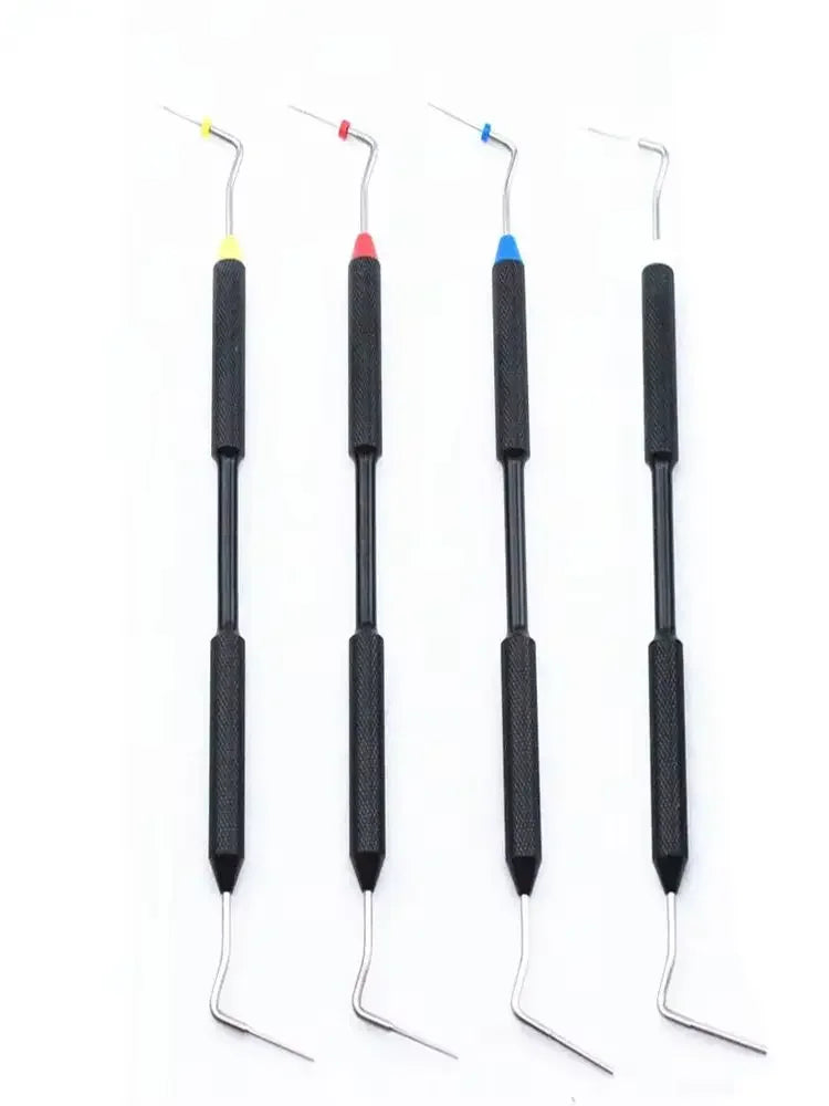 Dental Endodontic Hand Plugger Tip Instrument for Vertical Condensation Root Canal Filling and Obturation Presser Tool