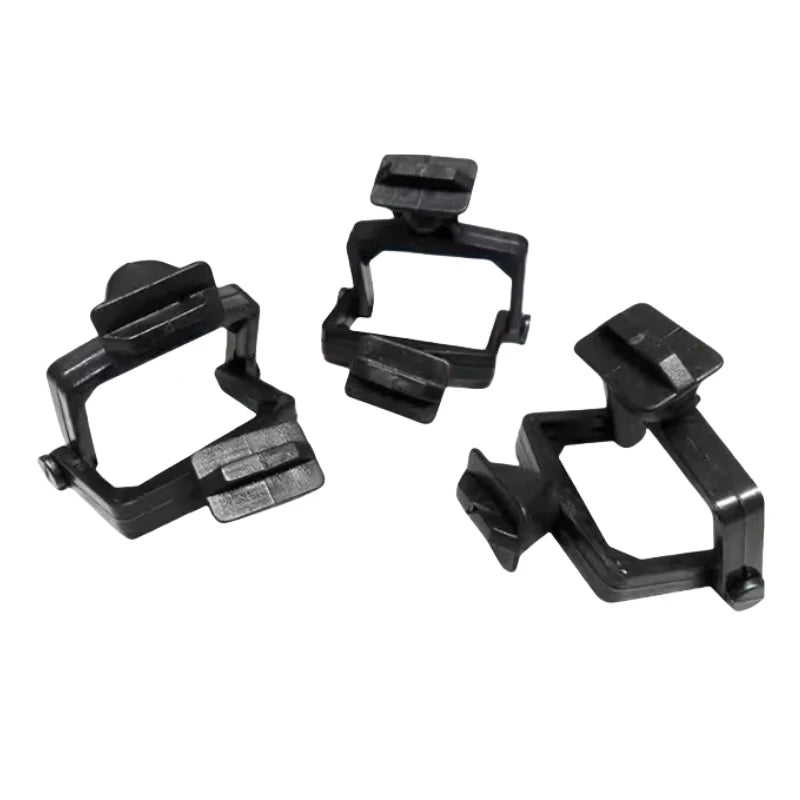 100pcs Dental Articulator Plastic Disposable Articulator Nylon Jaw Frame Black High and Low Neck Mouth Holder Dental Lab Tools